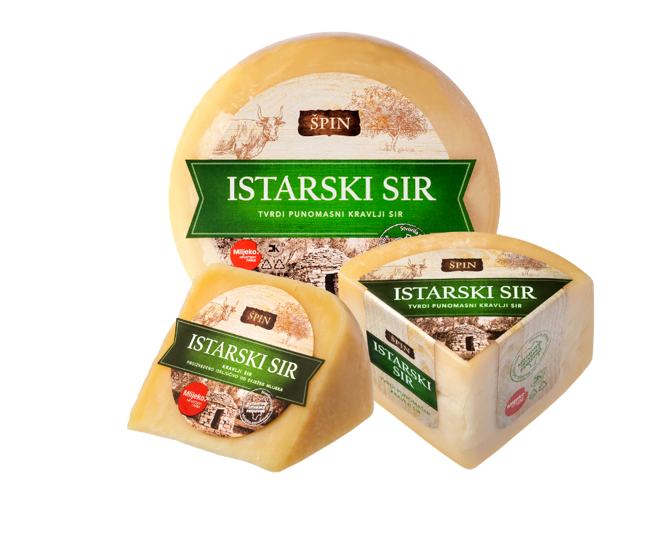 Tvrdi Istarski kravlji sir Špin